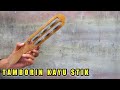 Alat Musik Perkusi Tamborin Kayu Stik Wood Tambourine