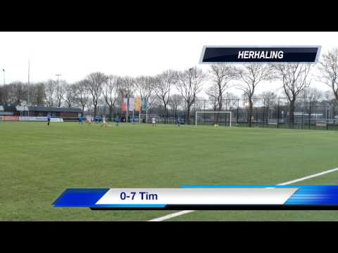 Tim en Stefan met Geinoord D1 tegten FC Utrecht D2