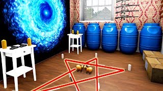 BUNKER GETS A RITUAL PORTAL ROOM - House Flipper Update Gameplay