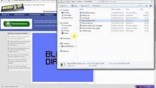 Chrome with Windows 7 - Black Diamond Memory Scanner