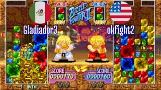 FT5 @spf2t: Gladiador3 (MX) vs okfight2 (US) [Super Puzzle Fighter II Turbo spf2 Fightcade] Jun 10