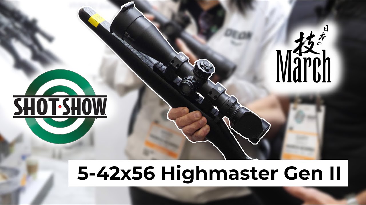 NEW March-FX 5-42x56 High Master Gen II | SHOT Show 2024 Report