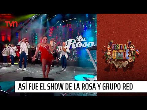 ¡Lo mejor de la cumbia! Así fue el show de La Rosa y Grupo Red | Festival del huaso de Olmué 2023