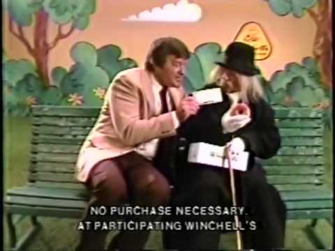 Anúncio comercial de Winchell em 1982