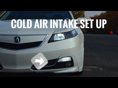 My Cold Air Intake Acura TL D.I.Y