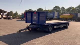 Rimorchio piattaforma Pacton AXD.220 NL KENTEKEN in vendita - Immagine 4 | Autoline IT Rimorchio piattaforma Pacton AXD.220 NL KENTEKEN | Immagine 4 - Autoline