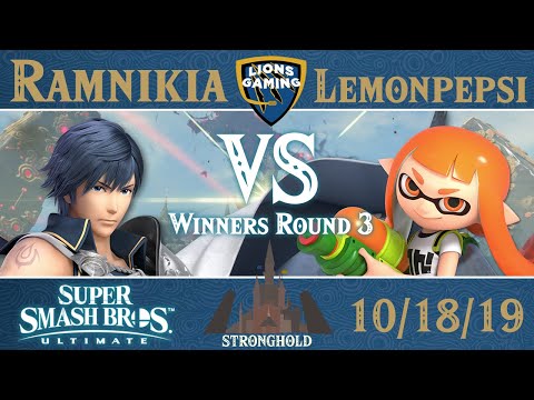 Stronghold #4 - Ramnikia (Chrom) vs Lemonpepsi (Inkling) - Smash Ultimate Winners R3