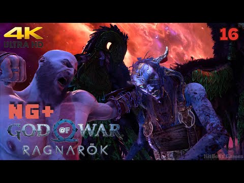 God of War Ragnarök Gameplay Walkthrough Part 16 FULL GAME [ PS5 4K 60FPS NG+ ] - No Commentary