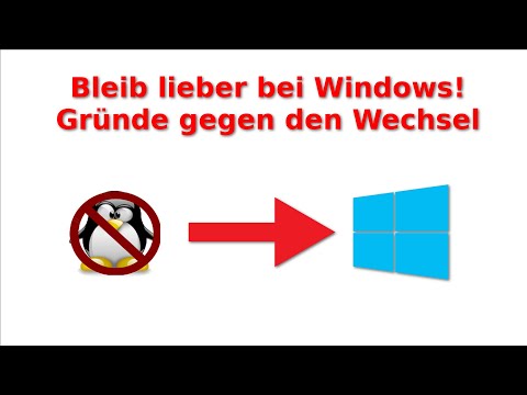 Bleib doch besser bei Windows - Gründe gegen Linux Nutzung von einem Linuxer erklärt.