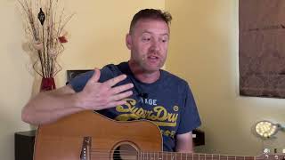 How to play When I was a boy by Dar Williams on Acoustic Guitar