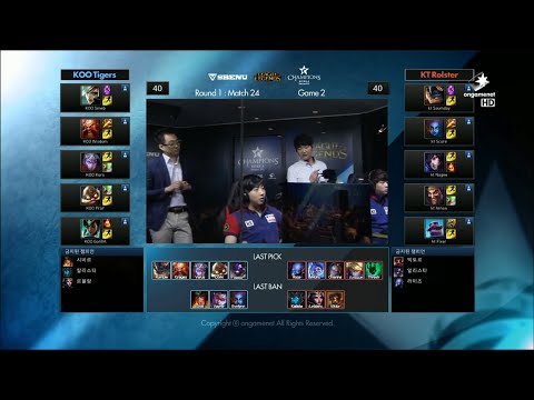 KT vs KOO Game 2 Highlights - KT ROLSTER vs KOO TIGERS - Week 4 LCK Champions Korea Summer 2015