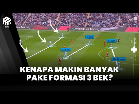 Kenapa Formasi 3 Bek Banyak Dipakai? Evolusi Taktik 3 Bek
