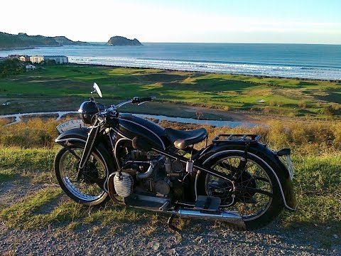 BMW R12 año 1935 Getaria Zarautz