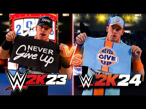 WWE 2K24 vs WWE 2K23 | Graphics & Details Comparison