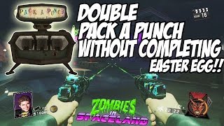 Zombies in Spaceland SOLO DOUBLE PACK A PUNCH WITHOUT COMPLETING EASTER EGG GLITCH!!!