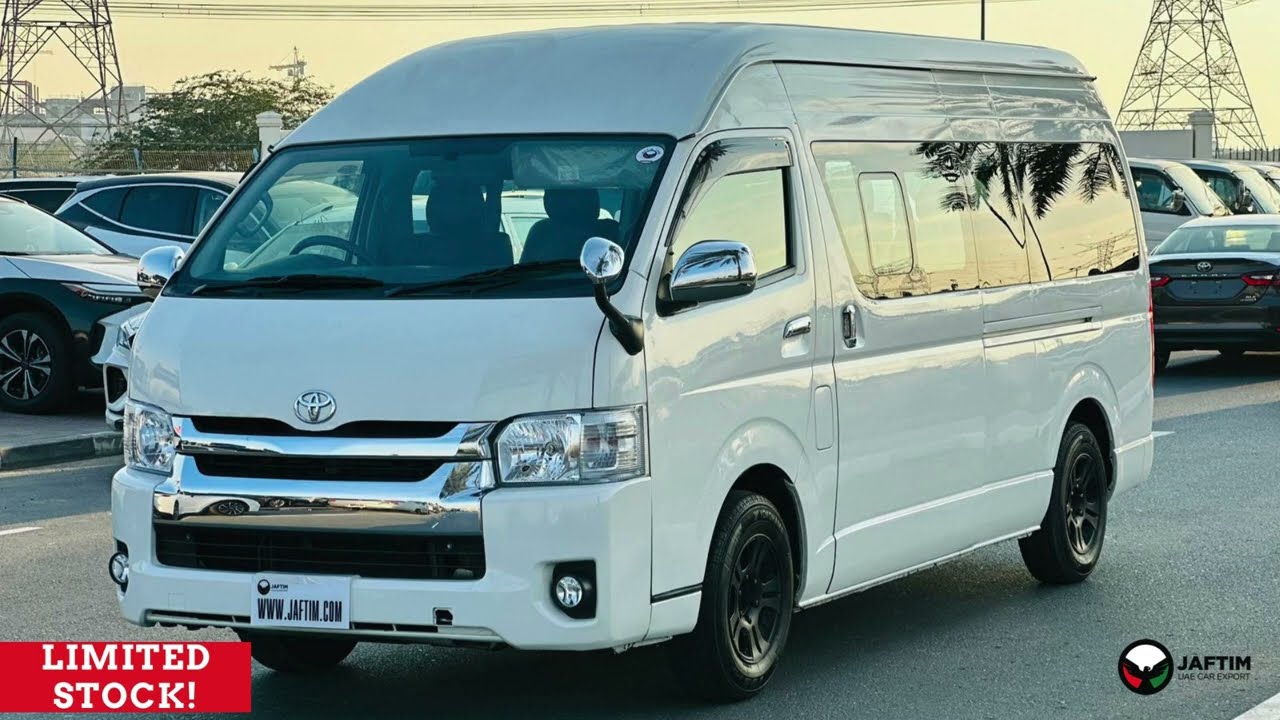 Toyota Hiace 2016 | RHD | PREMIUM CONDITION | PUSH START ENGINE | MULTIMEDIA SCREEN | POWER SLIDE DOOR video