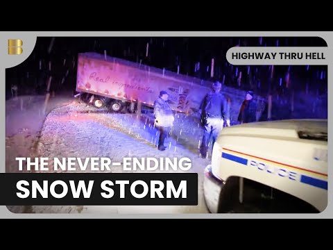 Attempting to Save a Precarious Glass Load - Highway Thru Hell - S01 EP3 - Reality Drama