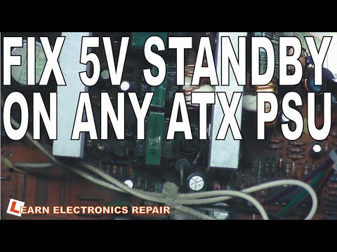 LER 047 ATX 600W PSU Repair Tutorial How does the power supply circuit work How to repair ATX