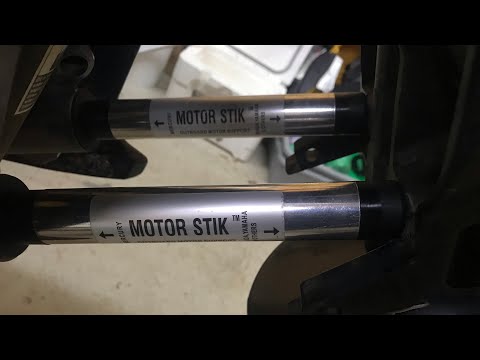 Best Outboard Motor Support Hands Down - Motor Stik by T-H Marine