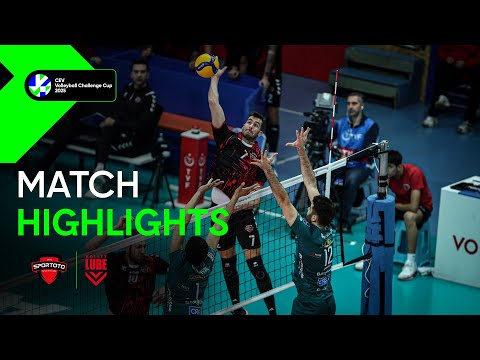 Highlights | SK ANKARA vs. Cucine Lube CIVITANOVA | CEV Volleyball Challenge Cup 2025