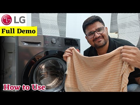 Thumbnail for Lg Washing Machine Fully Automatic Demo⚡how to use Lg Front Load Washing Machine Demo