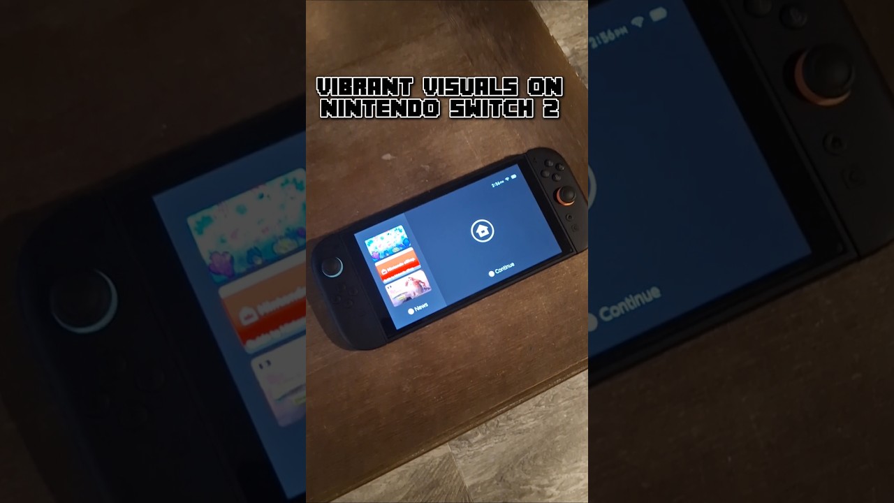 Vibrant Visuals on Nintendo Switch 2...