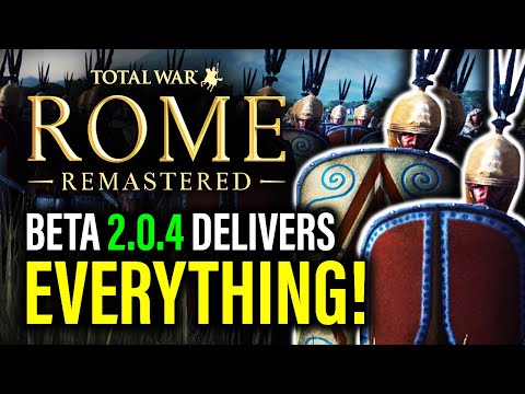 MASSIVE NEW UPDATE FOR ROME REMASTERED CHANGES EVERYTHING! - Total War News