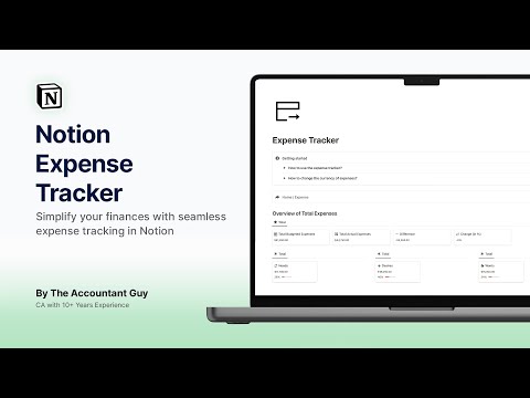 Notion Expense Tracker