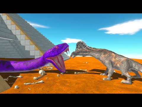 Gigant Snake Came Out of Piramid vs Every Unit - Animal Revolt Battle Simulator