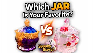 ✨ Spooky Reddit Story with a Twist 🕯️ | Intricate Resin Trinket Jars (Which One Wins?)