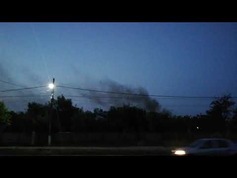 Arderi de cauciucuri în Scrioaștea #poluare