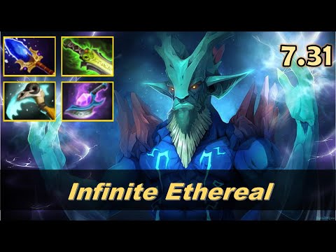 Leshrac Infinite Ethereal Build, Ethereal Blade + Aghanim's Scepter | Dota 2 7.31New Meta Highlights