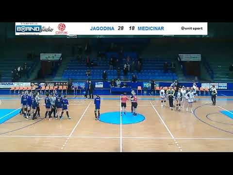 SRLZ 10. kolo / ŽORK Jagodina - ŽRK Medicinar