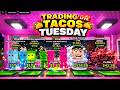 Admin Abuse Taco Tuesday Trading Live In Steal A Brainrot Stealabrainrot Roblox Livestream