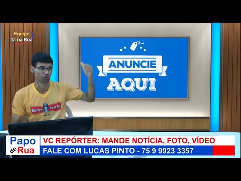 Papo de Rua com Lucas Pinto e Equipe Tá na Rua 11/09/23