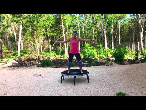25 Minutes - THE BEST - Rebounding Workout to Boost Circulation & Lymph on a JumpSport Trampoline