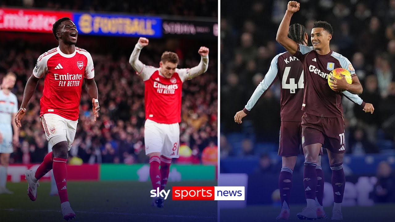 A preview of Arsenal's trip to Aston Villa in a "huge" match for the Premier League title race