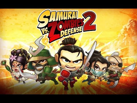 SAMURAI vs ZOMBIES DEFENSE 2 Action Android İos Free Game GAMEPLAY VİDEO