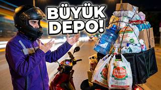 Kurye Vlog Part 18 🛵 - Yeni Depo Yeni Fiyatlar!!! Büyük Depoda İlk Gün!!!
