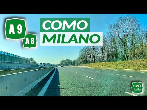A9 | Autostrada dei Laghi | Como - Milano A8 | feat.  @RPM.Highways ​