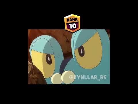 Greninja Rank-Up Brawl Stars x Pokemon #youtubeshorts #rankup #shorts #brawlstars #short
