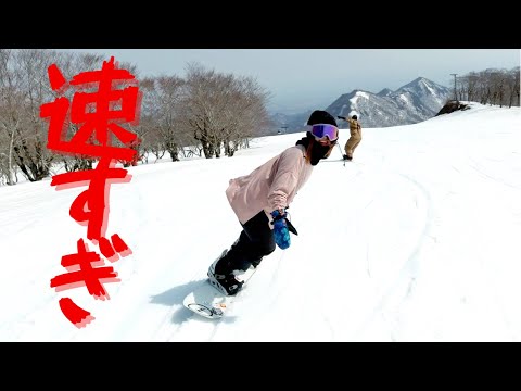 春の爆速フリーラン！布施忠/平田巧【夏油高原スキー場】