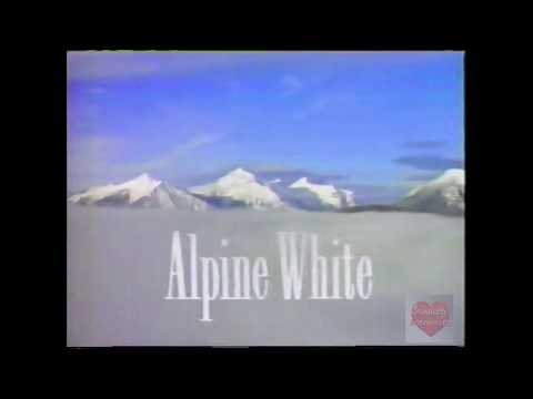 Nestle Alpine White Candy Bar | Television Commercial | 1990