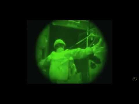 173rd Airborne parachute into Iraq from C-17 March 26, 2003