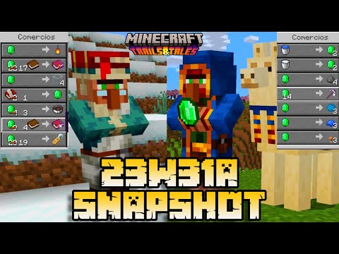 ¡dong4to44! - 👉VILLAGERS HAVE BEEN NERFFED (NEW TRADES AND MORE) - MINECRAFT 1.20.2 SNAPSHOT 23w31a👈