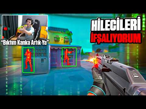 WE ARE EXPOSING CHEATING KIDS IN VALORANT!