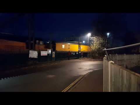 37254'Cardiff Canton' leads the test train & 37421 on the rear power through cremorne lane--7/12/23