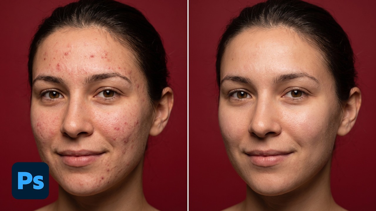 Remove Acne & Blemishes in Seconds with Photoshop AI