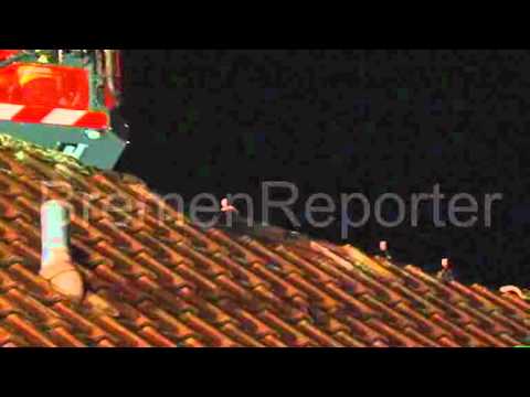 Blitzeinschlag Einfamilienhaus Drakenburg