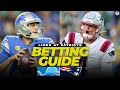 Lions at Patriots Betting Preview: FREE expert picks, props [NFL Week 5] | CBS Sports HQ